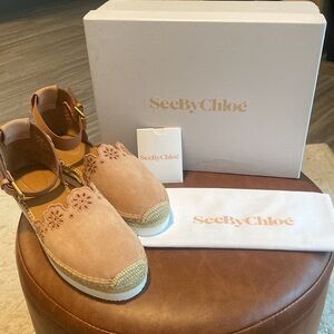 NWTIB See By Chloé Espadrille Size 41